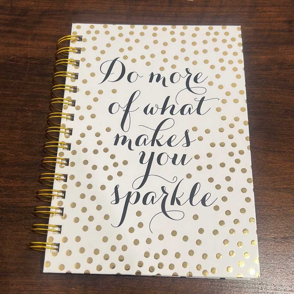 Graphique Designer Notebook - “Do More of What Makes You Sparkle”